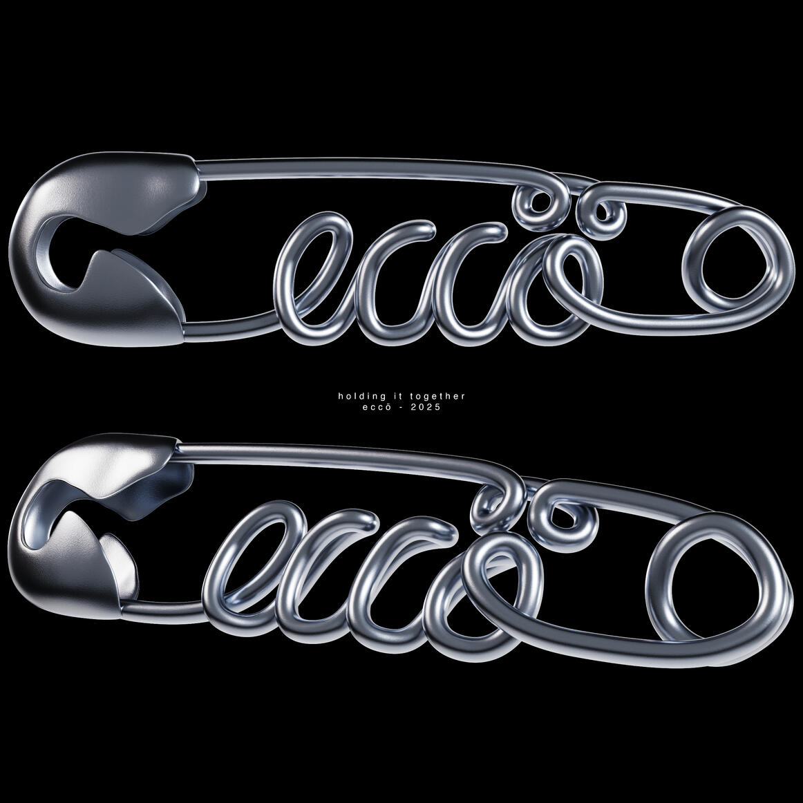 Eccö Safety Pin T-Shirt Design (2025)